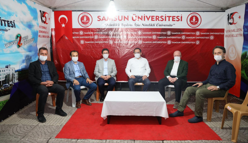 Samsun Üniversitesi 15 Temmuz Nöbetindeydi