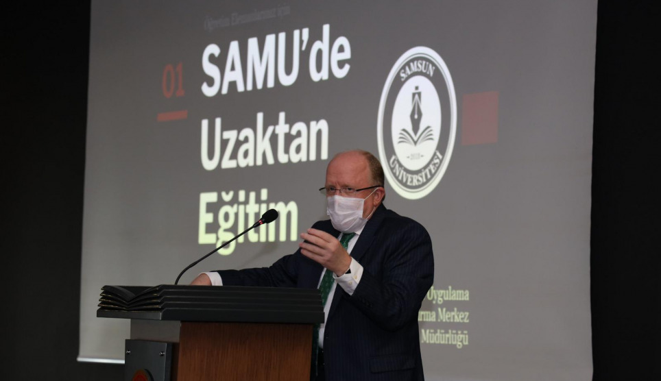 SAMÜ’de 2020-2021 Eğitim-Öğretim Yılı Güz Dönemi Faaliyet Toplantısı Düzenlendi