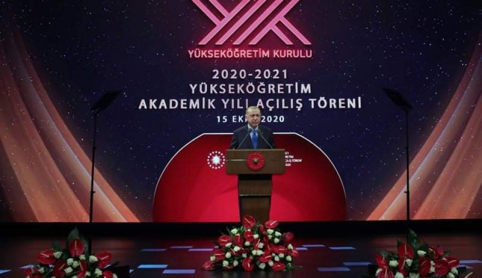 Rektör Aydın 2020-2021 Yükseköğretim Akademik Yılı Açılış Törenine Katıldı