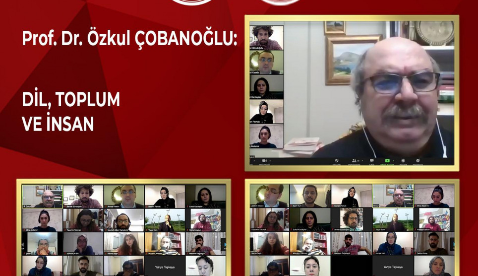 Prof. Dr. Özkul Çobanoğlu: “Dil; İnsan ve Toplum İçin Bir Varoluş Meselesidir.”