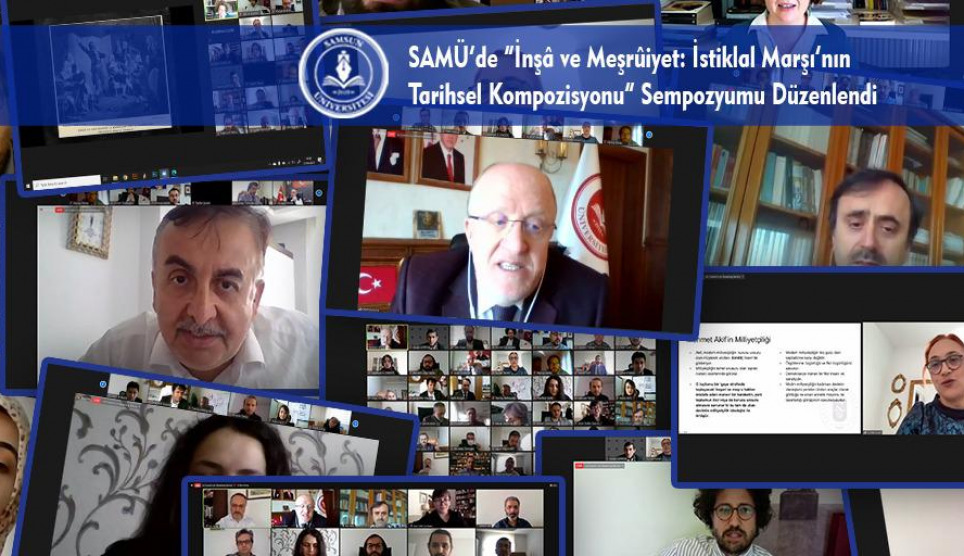 SAMÜ’de “İnşâ ve Meşrûiyet: İstiklal Marşı’nın Tarihsel Kompozisyonu” Sempozyumu Düzenlendi