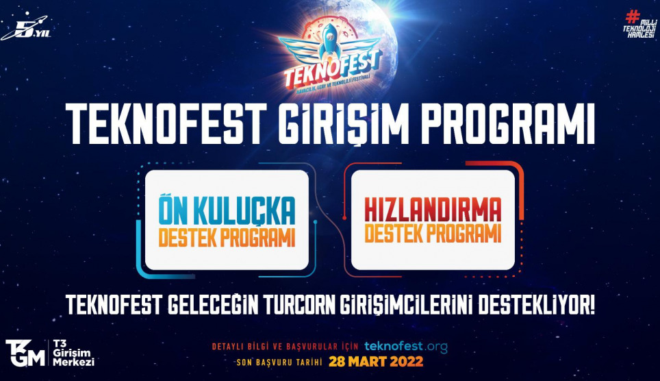 TEKNOFEST Girişim Programı Başvuruları Başladı