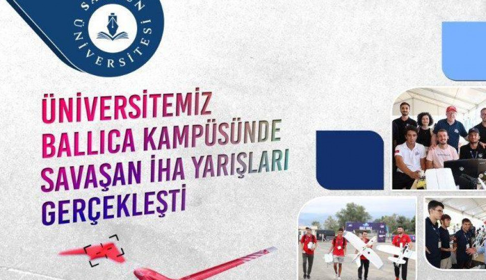 Samsun Üniversitesi Ballıca Kampüsünde Savaşan İHA Yarışları Gerçekleşti