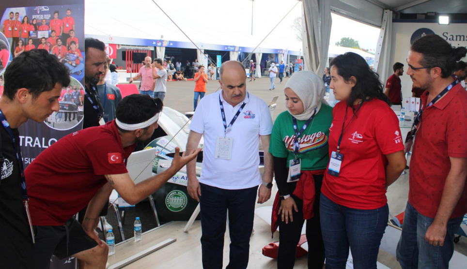 Samsun Üniversitesi TEKNOFEST’te Katılımcılarla Buluşmaya Devam Ediyor