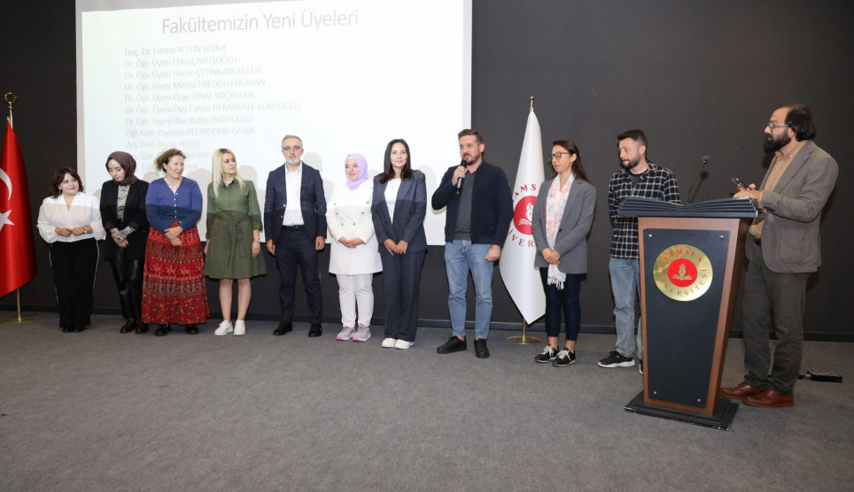 Rektörümüz Prof. Dr. Mahmut Aydın, İnsan ve Toplum Bilimleri Fakültesi Akademik Kurul Toplantısına Katıldı