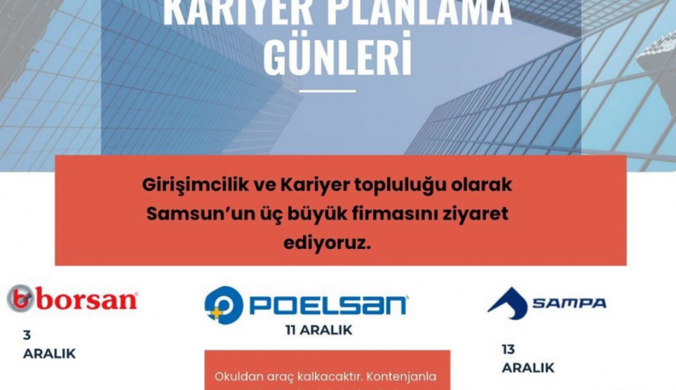 Girişimcilik ve Kariyer Topluluğumuzdan Büyük Başarı!