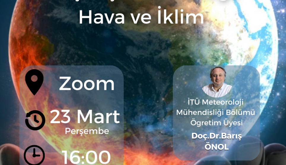 23 Mart 2023 Dünya Meteoroloji Günü Etkinliği