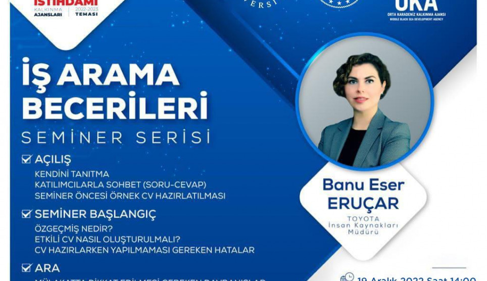 İş Arama Becerileri Seminer Serisi