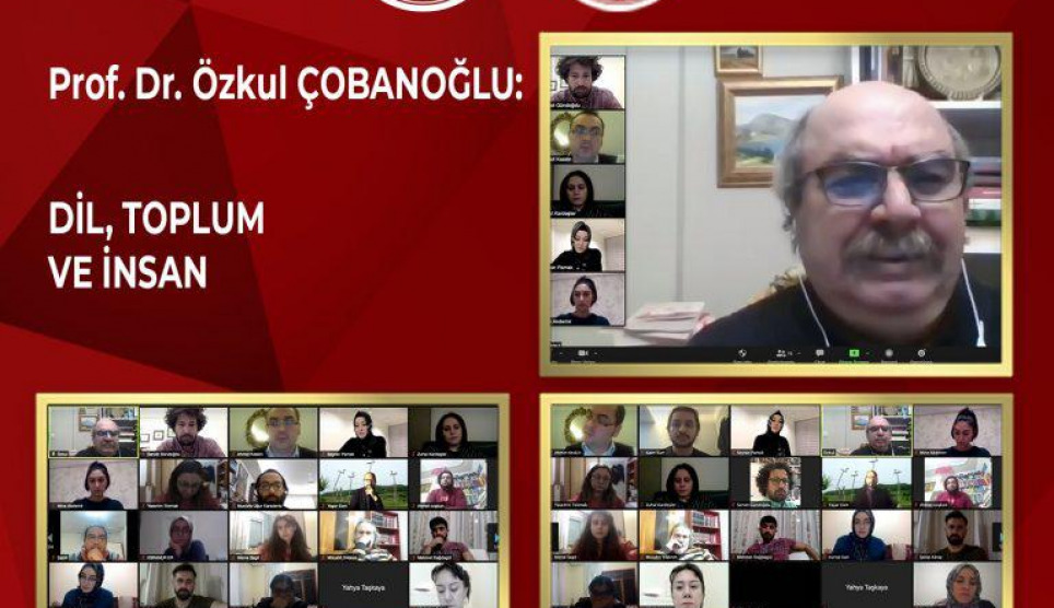 Prof. Dr. Özkul Çobanoğlu: “Dil; insan ve toplum için bir var oluş meselesidir.”