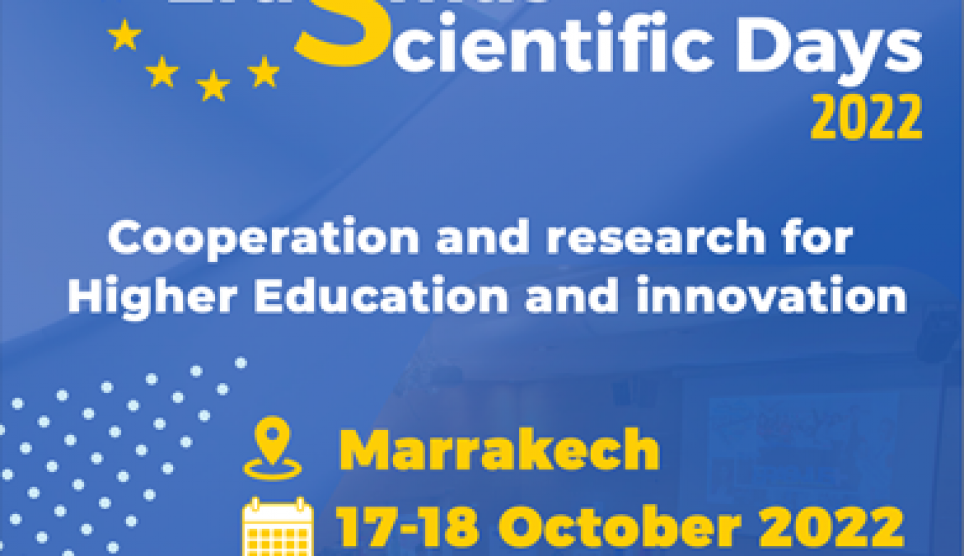 Erasmus Scientific Days 2022 – Morocco