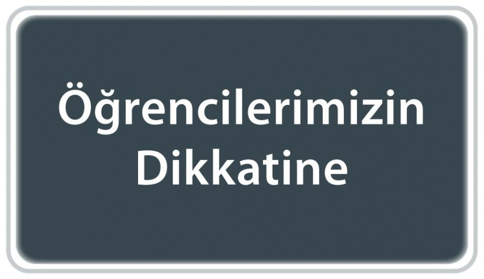 2020-2021 Eğitim Öğretim Yılı Bahar Yarıyılı Eğitim Sürecine Yönelik Karar