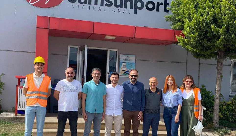 Denizcilik İşletmeleri Yönetimi Bölümü Samsunport Ziyareti