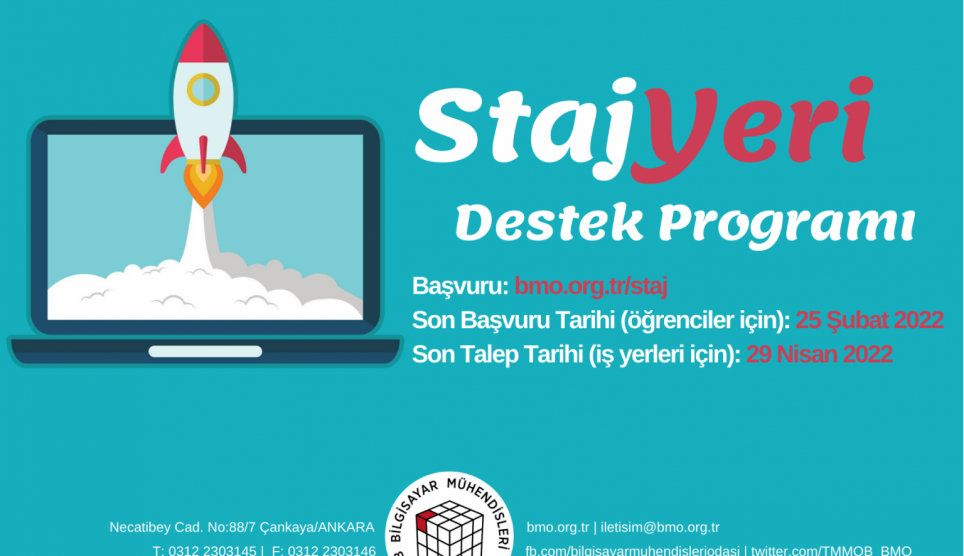 StajYeri Destek Programı 2022