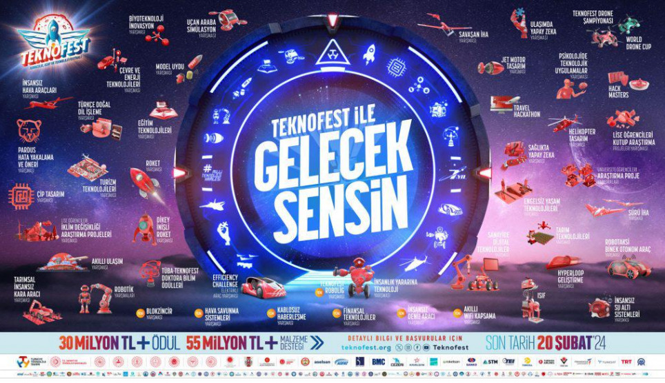 TEKNOFEST 2024 Teknoloji Yarışmaları Başvuru Duyurusu