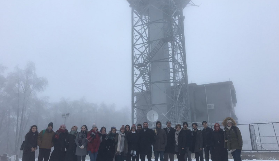 21 Aralık 2017 – Samsun Meteorolojik Radar Sahası Gezisi