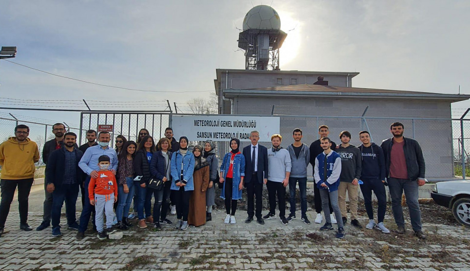 9 Kasım 2021 – Samsun Meteorolojik Radar Sahası Gezisi