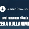 İdari Personele Yönelik Yapay Zeka Kullanımı Eğitimi