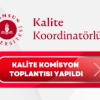 Kalite Komisyon Toplantısı