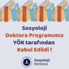 Sosyoloji doktora programımız YÖK tarafından kabul edildi!