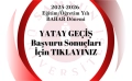 Yatay Geçiş Başvuru Sonuçları