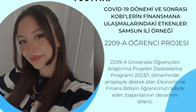 TÜBİTAK 2209-A Öğrenci Projelerinde Başarı