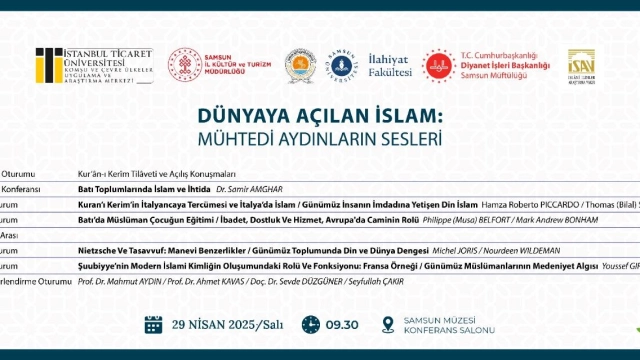 Dünyaya Açılan İslam: Mühtedi Aydınların Sesleri-Milletlerarası İlmi Toplantı- Programı 29 Nisan’da Gerçekleştirilecek