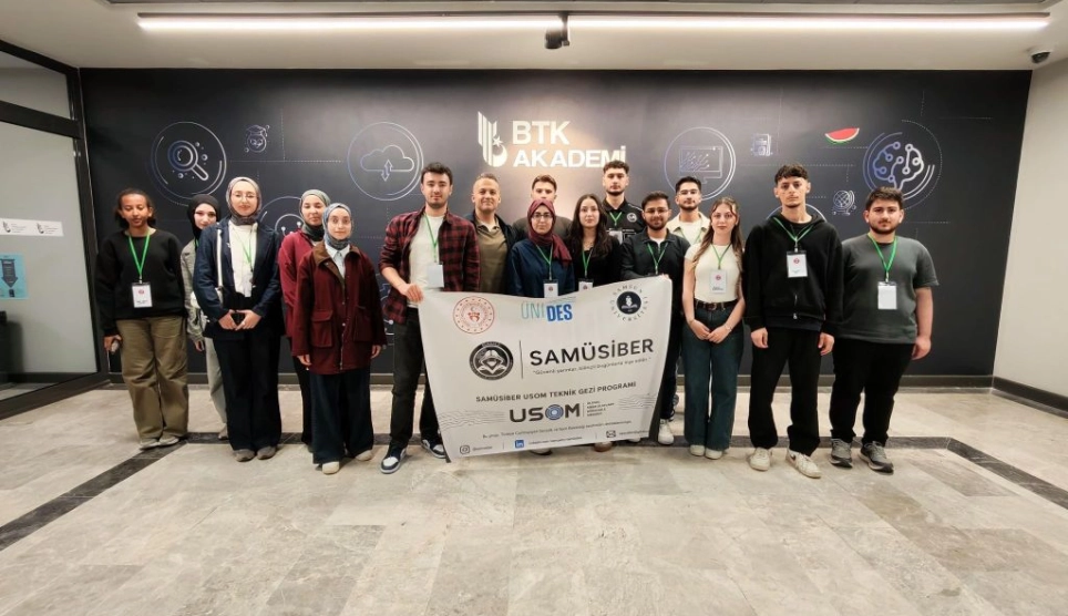Samsun Üniversitesi Siber Güvenlik Topluluğu’ndan BTK’ya Anlamlı Ziyaret