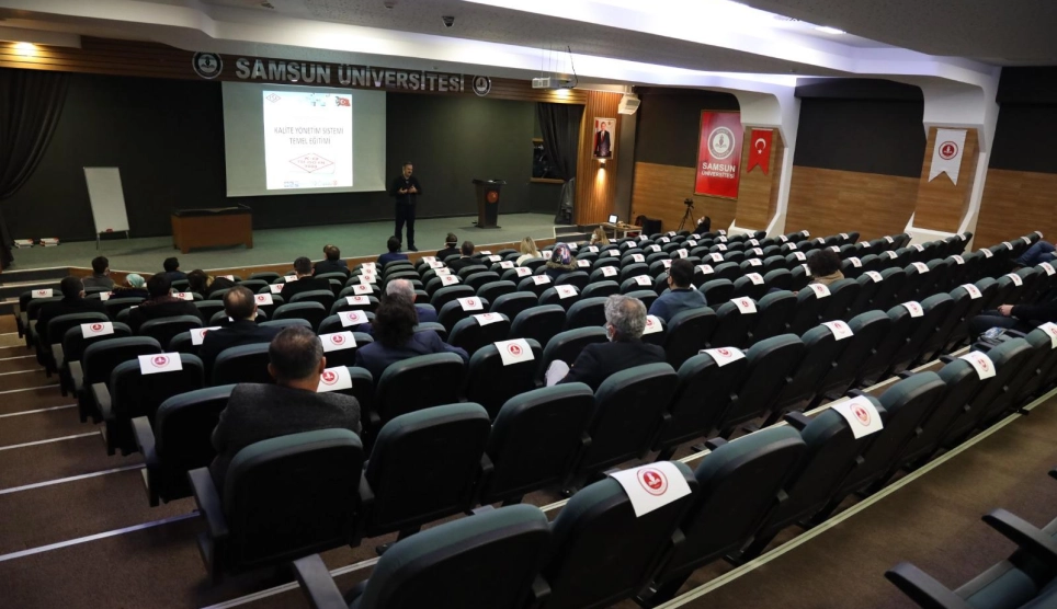 TS EN ISO 9001:2015 Kalite Yönetim Sistemi Eğitimi gerçekleştirildi.
