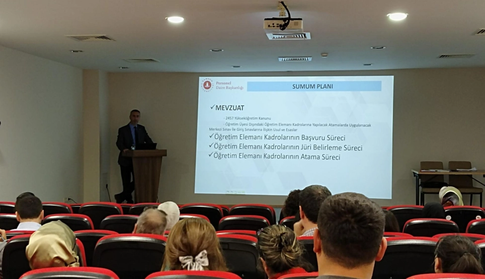 Personel İşleri, Ayniyat, Satın Alma ve Tahakkuk Eğitimi Gerçekleştirildi