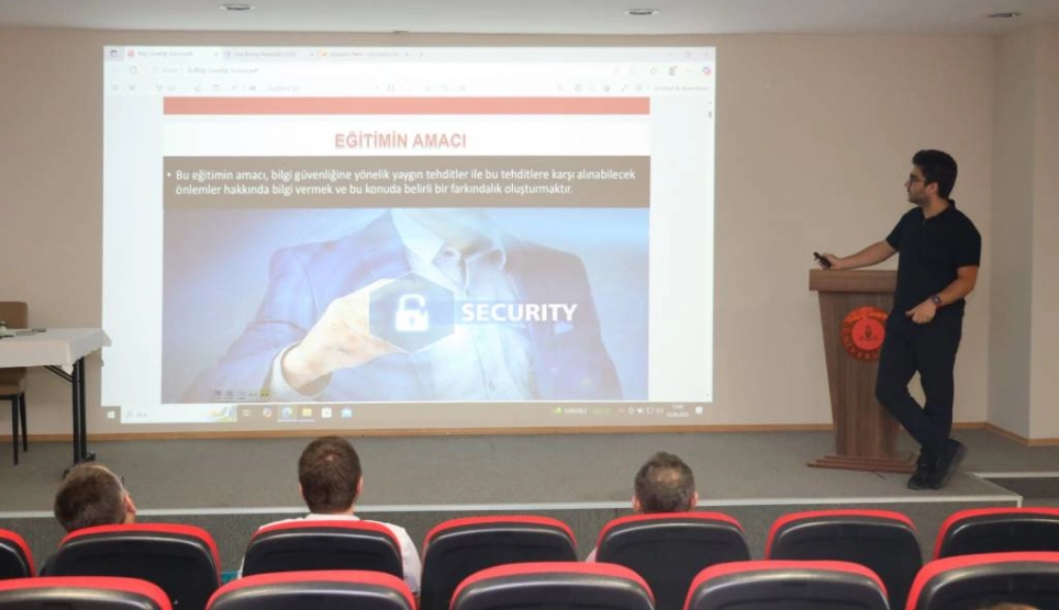 Bilgi Güvenliği Eğitimi Gerçekleştirildi