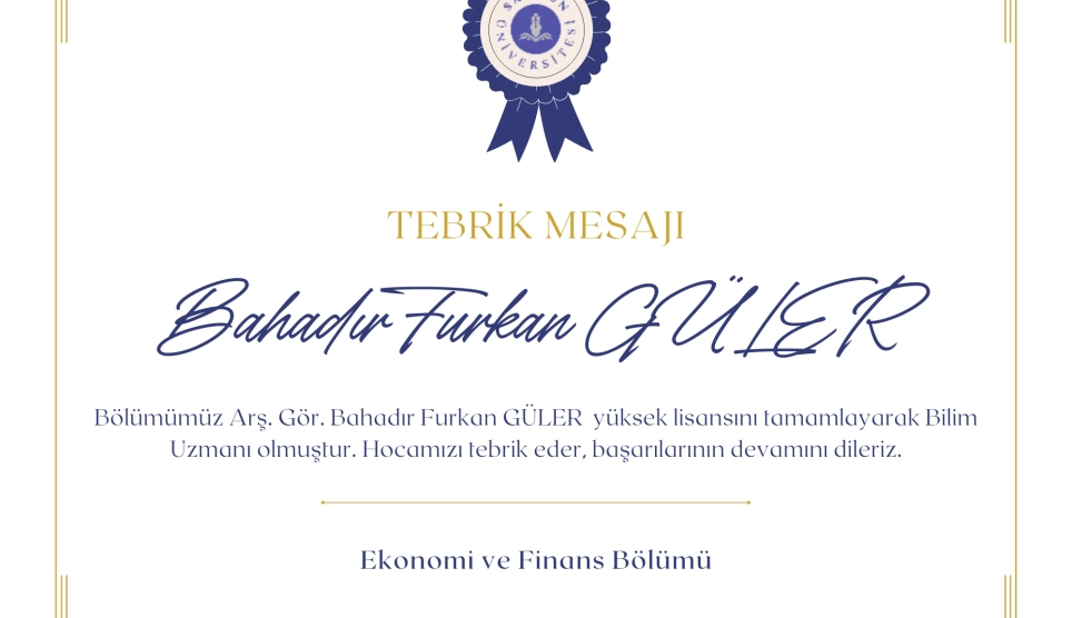 Tebrik Mesajı