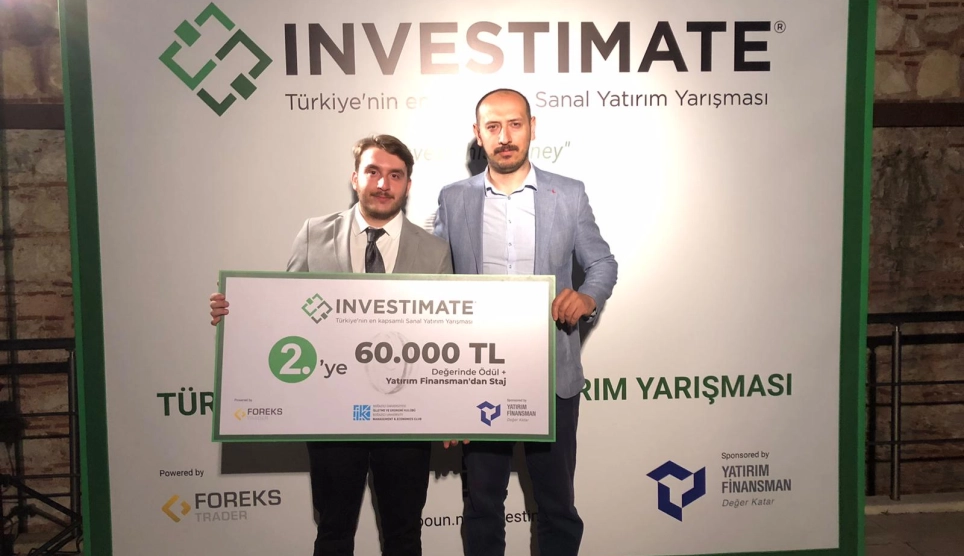 Investimate’23 Sanal Borsa Yarışmasında Başarı