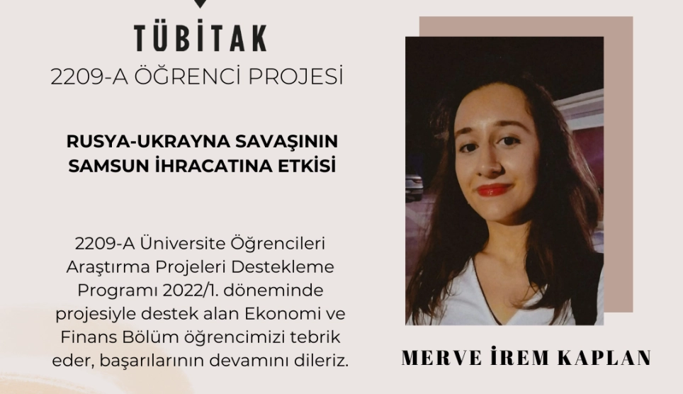 TÜBİTAK 2209-A Öğrenci Projelerinde Başarı