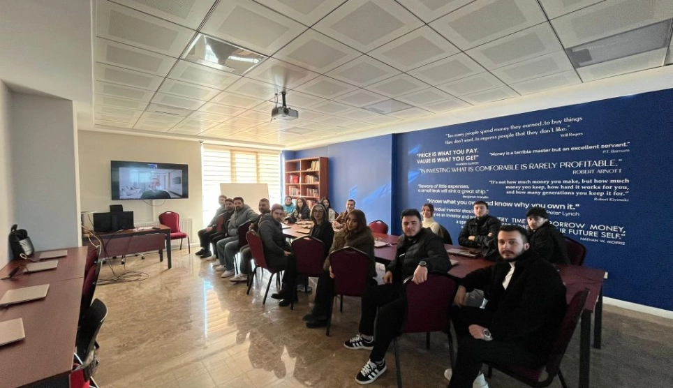 Portföy Yönetimi Dersi Kapsamında Sektör Temsilcisini Davet Ettik