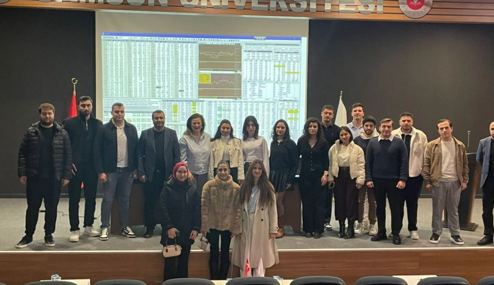 Yatırım Finansman Menkul Değerler A.Ş. Samsun Şube Müdürü Ebru Feyiz Levent Konuğumuz Oldu